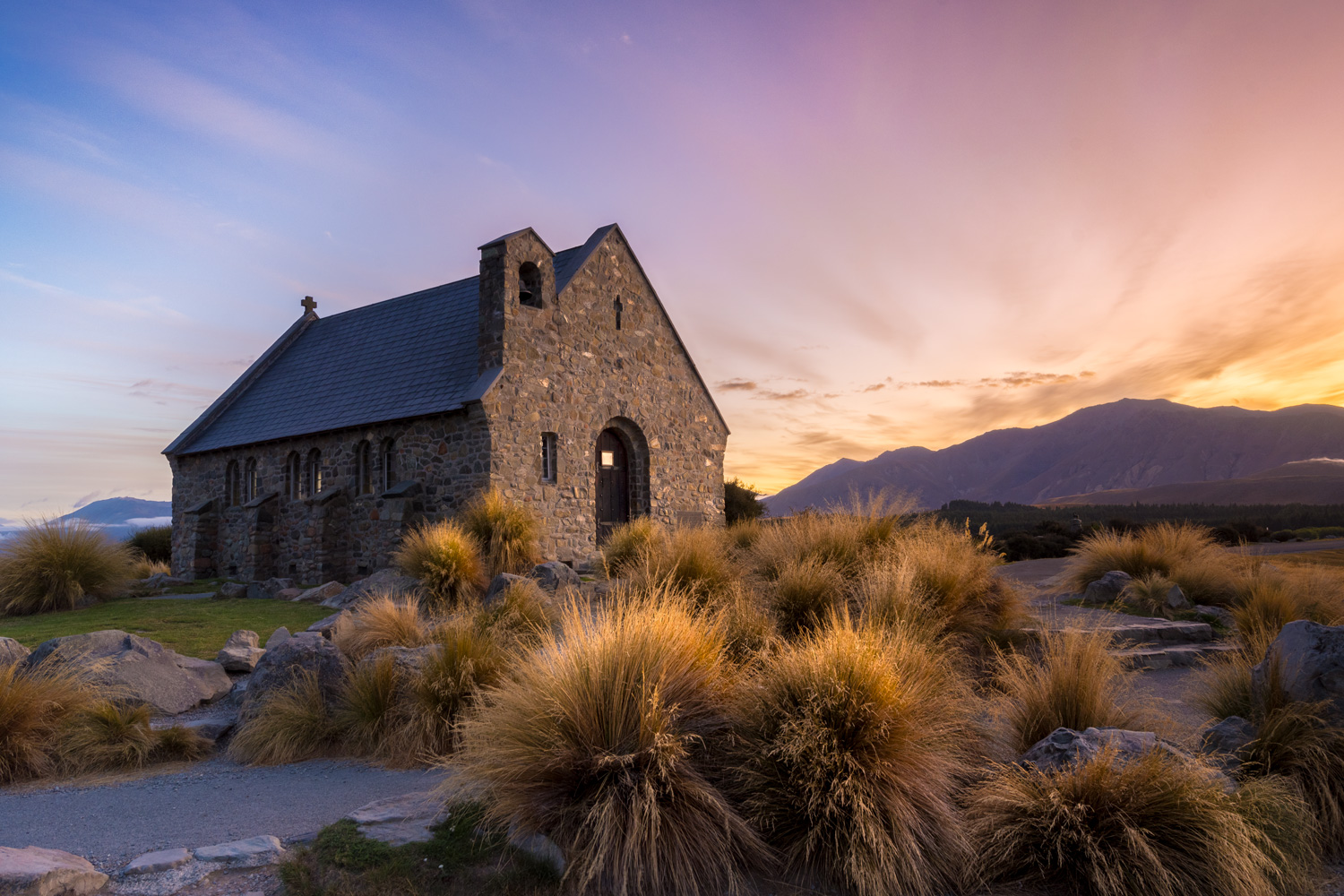 Church of the Good Shepherd, Lake Tekapo, South Island, New Zealand.